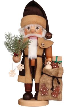 0-771 - Christian Ulbricht Nutcracker - Santa (Natural) - 15.75\H x 9.5\W x 7\D