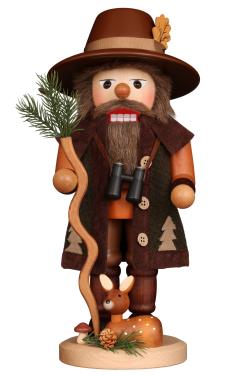 0-783 - Christian Ulbricht Nutcracker - Woodsman (Natural) - 15.6\H x 6.7\W x 7.3\D