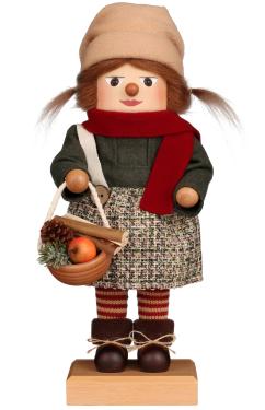 0-869 - Christian Ulbricht Premium Nutcracker - Woodswoman - 19.5\H x 8.9\W x 6.9\D