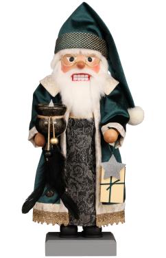 0-873 - Christian Ulbricht Premium Nutcracker - Magic Light Santa - 7.3\H x 18.9\W x 7.9\D