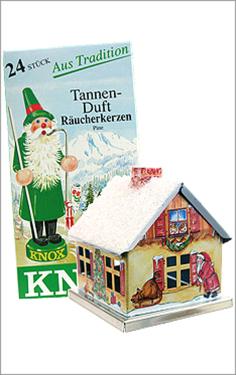 Knox Metal Incense House- Christmas motif                                                                                                                                                               