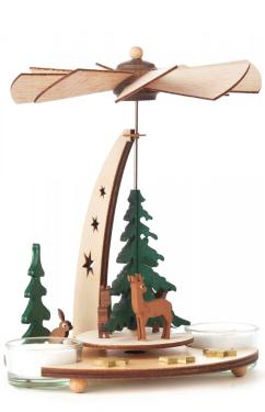 085-468 - Dregeno Pyramid - Forest Scene - 7\H x 6.5\W x 6\D