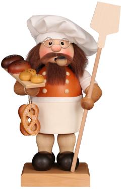 1-201 - Christian Ulbricht Smoker - Baker (Natural) - 13.5\H x 9.5\W x 8\D