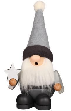 1-401 - Christian Ulbricht Smoker - Gray Ball Dwarf - 9.8\H x 5.3\W x 4.1\D