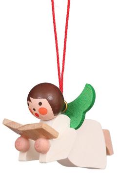 10-1326 - Christian Ulbricht Ornament - Angel Singer - 1\H x 1\W x 1.75\D