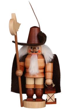 13-0505 - Christian Ulbricht Mini Nutcracker - Night Watchman - 4.75\H x 2.25\W x 2.5\D
