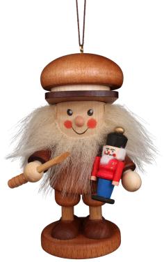 13-0715 - Christian Ulbricht Ornament - Nutcracker Maker (Natural) - 4\H x 2.5\W x 2\D