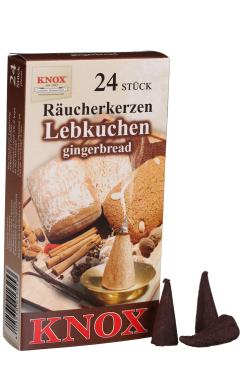 Knox Large Incense - Gingerbread scent - box of 24 pcs                                                                                                                                                  
