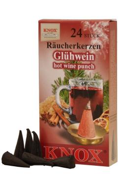13350 - Knox Large Incense - Hot Wine scent - box of 24 pcs - 5\H x 2.5\W x .75\D