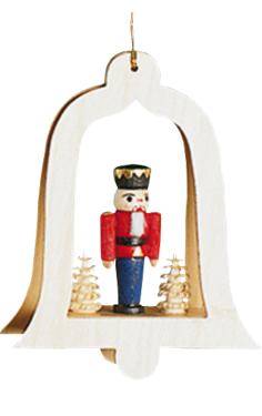 13437 - Richard Glaesser Ornaments - Nutcracker \ bell - 3.25\H x 2.5\W x 1\D