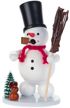 146-928-4 - Dregeno Incense Burner - Snowman - 5.5\H x 4\W x 3\D