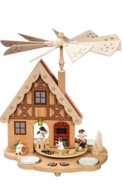 16243 - Richard Glaesser Pyramid - BaKing Angels - 10.5\H x 10\W x 10\D