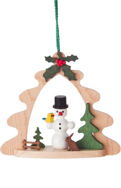 1992283-2 - Dregeno Ornaments - Arch Snowman - 3\H x 2.75\W x 1\D