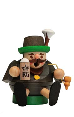 26711 - Richard Glaesser Incense Burner - Mini Bavarian - 3.25\H X 2.5\W x 2.5\D