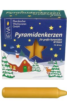 German Candle for Pyramids - Natural                                                                                                                                                                    