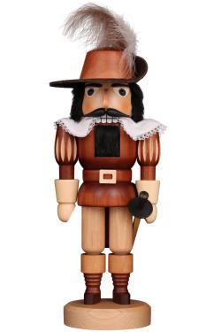 32-315 - Christian Ulbricht Nutcracker - Musketeer (Natural) - 14\H x 5.5\W x 5.75\D