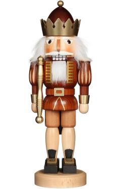 32-321 - Christian Ulbricht Nutcracker - King (Natural) - 15.75\H x 5.5\W x 4.25\D