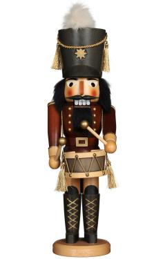 32-349 - Christian Ulbricht Nutcracker - Drummer - 17\H x 5\W x 6\D