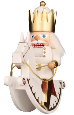 32-408 - Christian Ulbricht Nutcracker - Rider King - 10\H x 3.9\W x 10\D