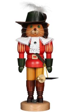 32-549 - Christian Ulbricht Nutcracker - Puss \'N Boots - 15\H x 5.75\W x 5\D