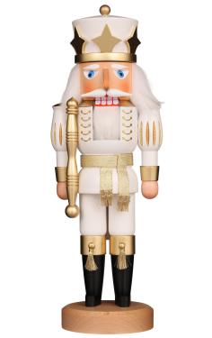 32-562 - Christian Ulbricht Nutcracker - White Prince - 15.4\H x 5.3\W x 4.5\D
