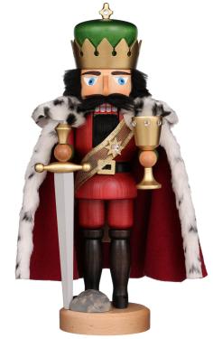32-565 - Christian Ulbricht Nutcracker - King Arthur - 15.75\H x 6.1\W x 5.1\D