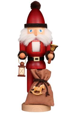 32-579 - Christian Ulbricht Nutcracker - Santa With Bell - 16.5\H x 5.9\W x 5.1\D