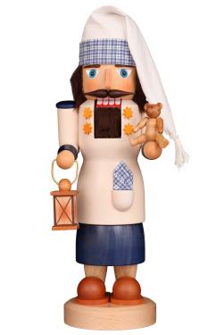 32-583 - Christian Ulbricht Nutcracker - \Goodnight\ Nutcracker - 15\H x 5.3\W x 5.3\D