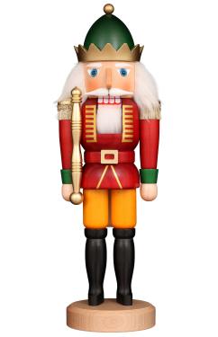 32-584 - Christian Ulbricht Nutcracker - King - 15.9\H x 5.1\W x 4.9\D