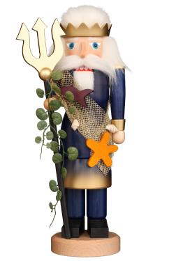 32-585 - Christian Ulbricht Nutcracker - Neptune - 15.6\H x 6.9\W x 4.9\D