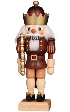 32-634 - Christian Ulbricht Nutcracker - King (Natural) - 10.5\H x 4\W x 3\D