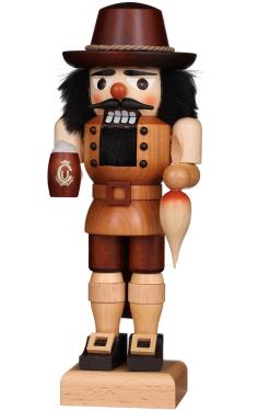 32-635 - Christian Ulbricht Nutcracker - Bavarian (Natural) - 10\H x 4\W x 3\D