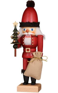 32-643 - Christian Ulbricht Nutcracker - Santa with Tree and Sack - 12\H x 4\W x 4\D