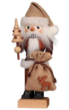 32-691 - Christian Ulbricht Nutcracker - Santa (Natural) - 10.2\H x 3.9\W x 4.1\D