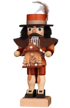 32-697 - Christian Ulbricht Nutcracker - Natural Black Forest Man - 9.5\H x 4\W x 3.75\D