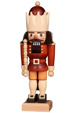 32-701 - Christian Ulbricht Nutcracker - Small King (Natural) - 11.4\H x 3.7\W x 2.8\D