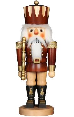 32-960 - Christian Ulbricht Nutcracker - Nutcracker King (Natural) - 17\H x 6.25\W x 5.5\D