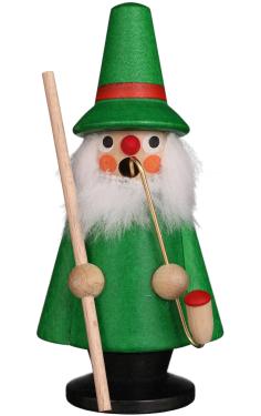 35-160 - Christian Ulbricht Incense Burner - Green Shepherd - 4.25\H x 2.25\W x 1.5\D