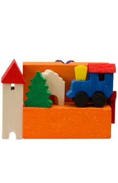 4325 - Graupner Ornament - Toy Box - 1\H x 1.25\W x .625\D