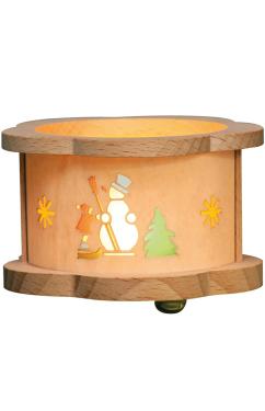 Richard Glaesser Tea light \Luminary\ - Snowman                                                                                                                                                         