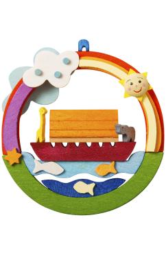4391 - Graupner Ornament - Noah\'s Ark - 3.4\H x 3\W x .5\D