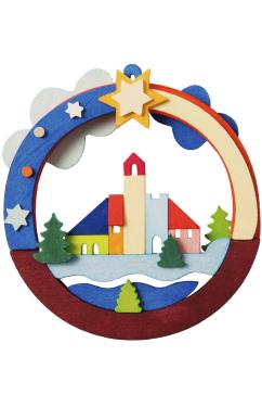 4392 - Graupner Ornament - Seiffen Church - 3.4\H x 3\W x .5\D