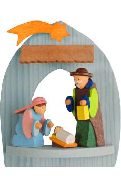 4711 - Graupner Ornament - Holy Family - 3.25\H x 2.75\W x 1.25\D