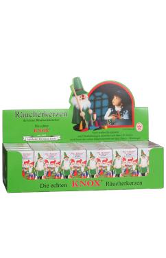 5302 - Knox Small Incense - Assorted Incense - Display box of 30 units of 24 pieces - 2.5\H x 10\W x 5\D