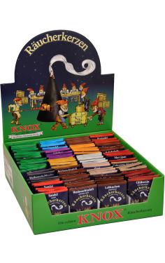 74810 - Knox Large Incense - Assorted Packs - set of 100 pieces - 14.75\H x 11.5\W x 12.75