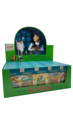 77100  -  Knox Large Incense - Bakery Scents - Display Box of 50 units of 24 Pcs  -  13\H x 13.25\W x 9.5\D